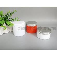 Branco Colorido Cosméticos Frasco de plástico creme (PPC-87)